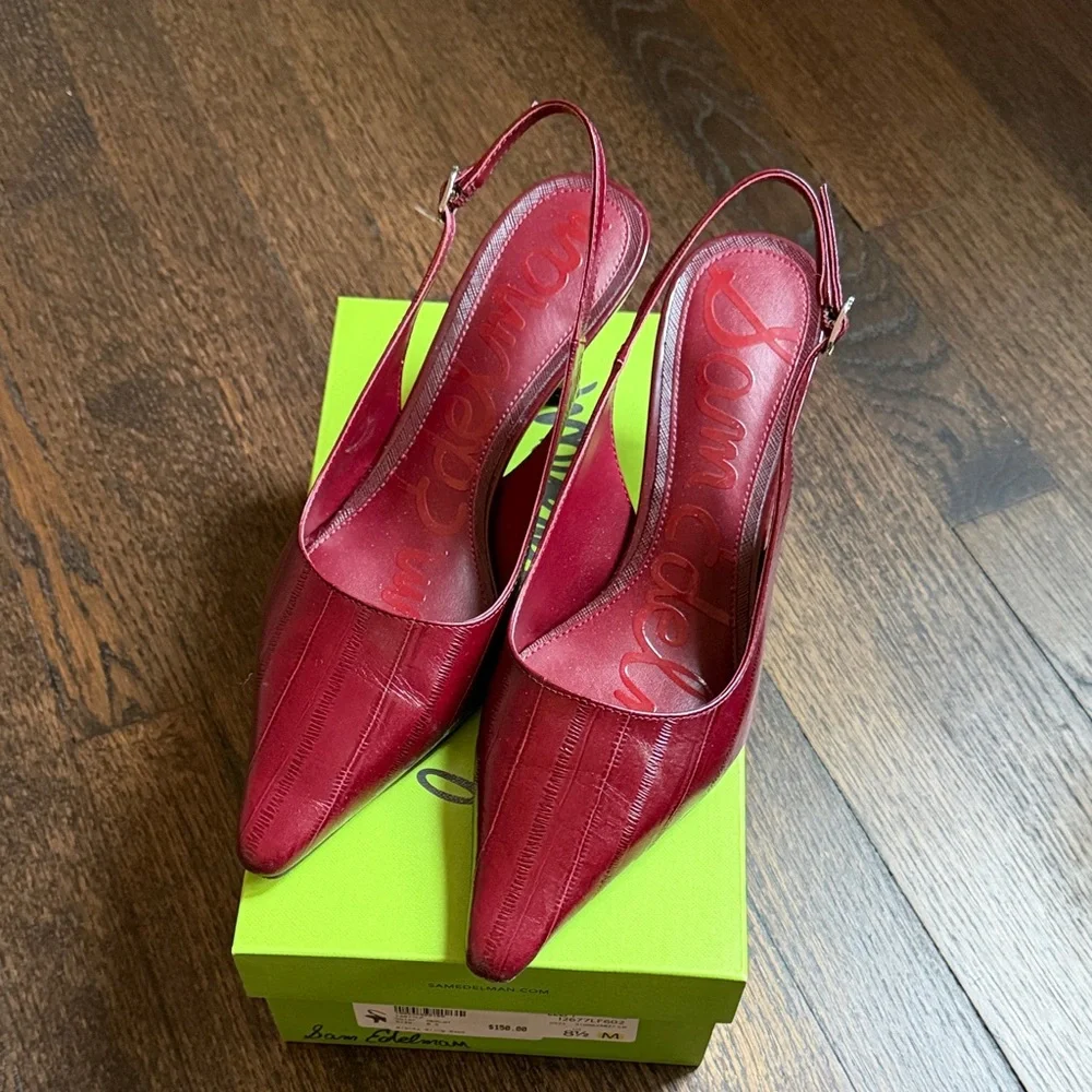 Sam Edelman Bianka sling back. - Picture 1 of 4